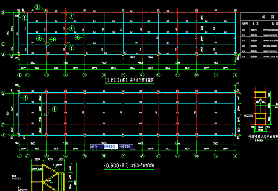 枣阳二层小楼钢结构