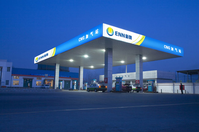 枣阳加气站网架工程